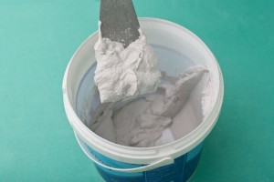 Mixing drywall compound
