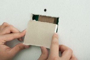 How to fix a large hole in drywall